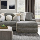 Elmhurst L-Shaped Sectional Model Sm5105-Sect By Furniture Of America